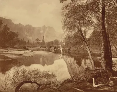 Valley of the Yosemite from Mosquito Camp, No. 22