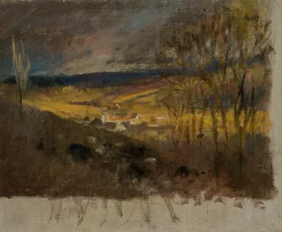 Valley with Clouds