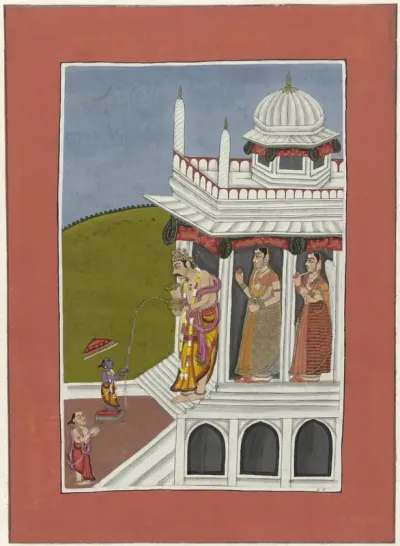 Vamana (incarnatie van Vishnu als kleine mens)