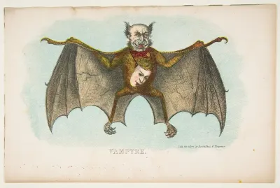 Vampyr, from "The Comic Natural History of the Human Race"