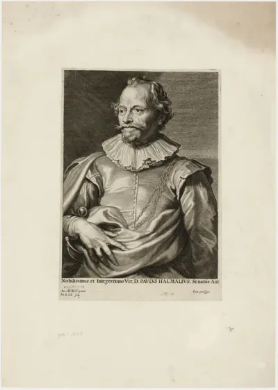 Van Halmale, Paulus (1596-1643); schepen van Antwerpen