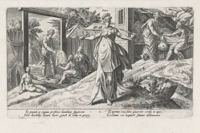 Van hoog tot laag wordt de mens beloond voor zijn deugdzaamheid