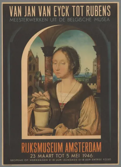 Van Jan van Eyck tot Rubens. Meesterwerken uit de belgische musea, 1946