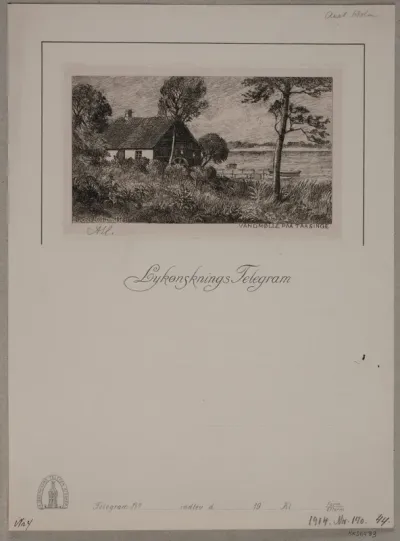 Vandmølle på Tåsinge