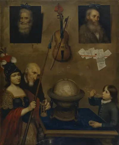 Vanitas med Minerva