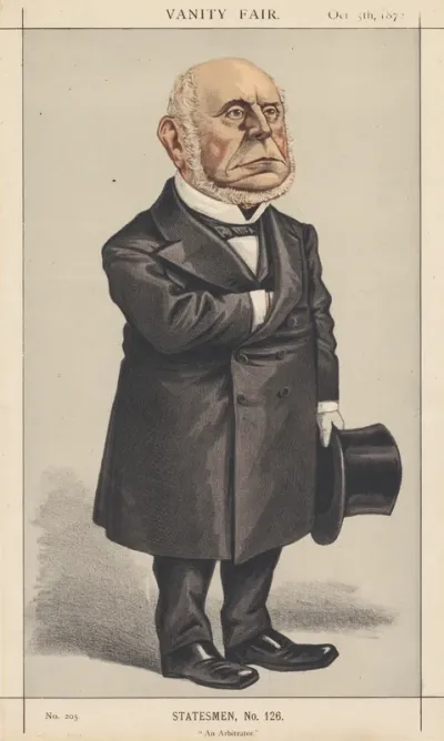 Vanity Fair: Statesman, No. 126 "An Arbitrator"