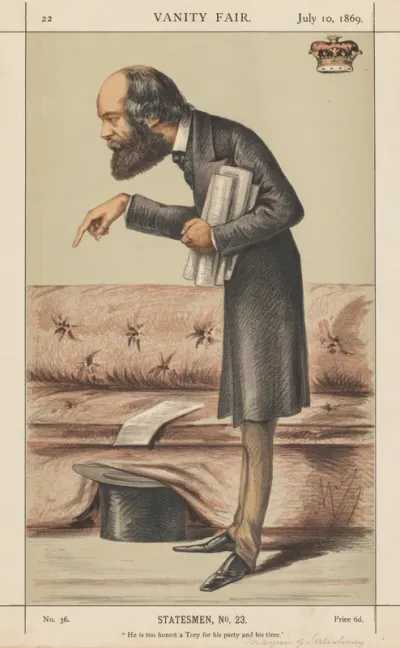 Vanity Fair: Statesman, No. 23 "He is too honest a Tory for his party and time"