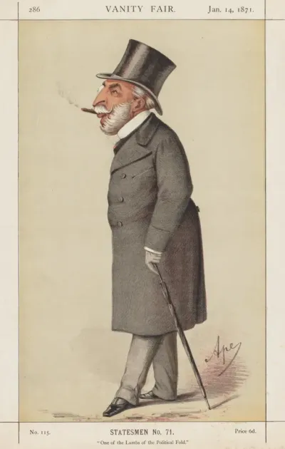 Vanity Fair: Statesman, No. 71 "One of the Lambs of the Political Fold"