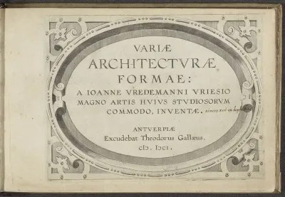 Variae Architecturae formae (...)