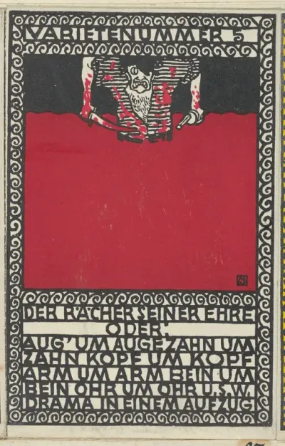 Variety Act 5: The Avenger of His Honor (Varietenummer 5: Der Rächer Seiner Ehre)