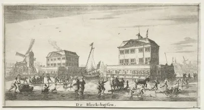 Various Ships and Views of Amsterdam (Verscheÿde Schepen en Gesichten van Amstelredam), Part III: De Block-huÿsen
