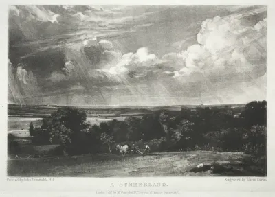 Various Subjects of Landscape, Characteristic of English Scenery from Pictures Painted by John Constable, R.A.:  A Summerland
