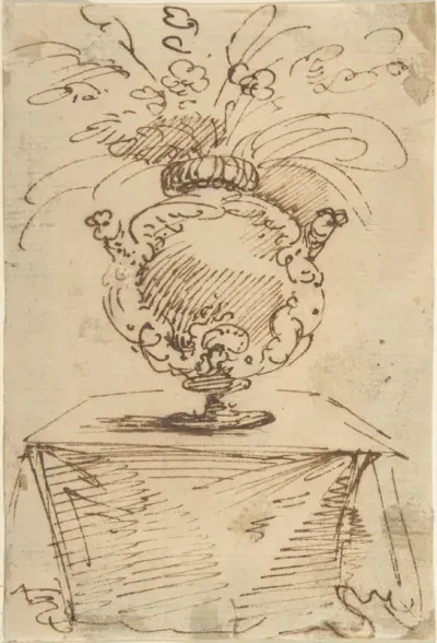 Vase of Flowers on a Table