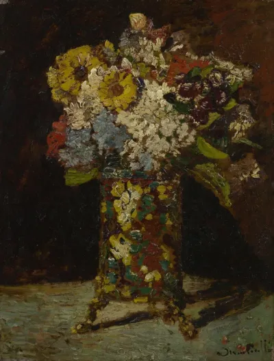 Vase with Flowers