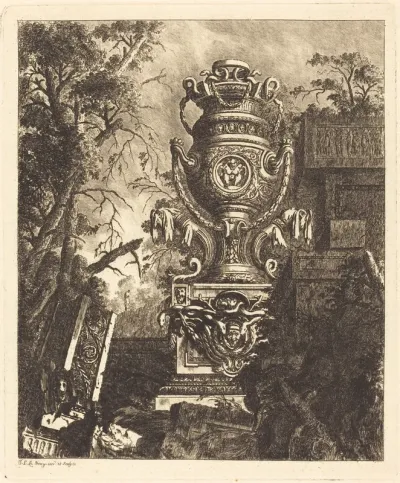 Vase with Two Fantastic Heads
