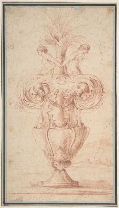 Vase with Two Female Hybrid Figures