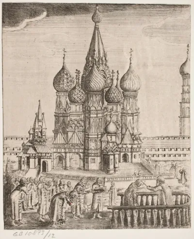 Vasilij-katedralen i Moskva