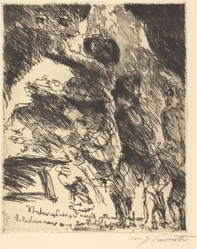 "Vater, es wird nicht gut ablaufen, bleiben wir von dem soldatenhaufen" ("Father, This Won't Turn Out Well, We should stay away from the gang of soldiers")