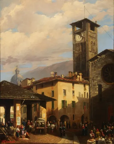 Vecchio mercato del grano in Piazza San Fedele