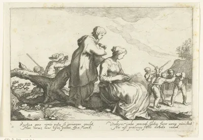 Vechtende jongens
