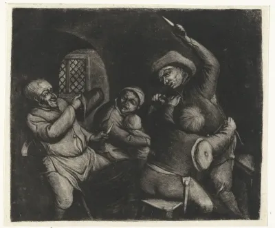 Vechtende mannen