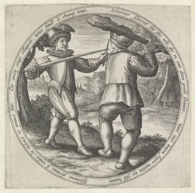 Vechtende mannen
