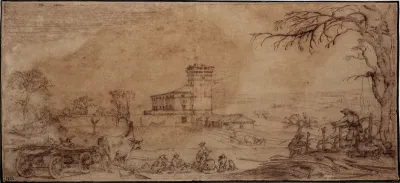 Veduta della Villa Centuriona nei pressi di Gavi