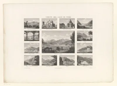 Vedute del Lago di Como