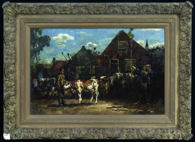 Veemarkt te Hilversum
