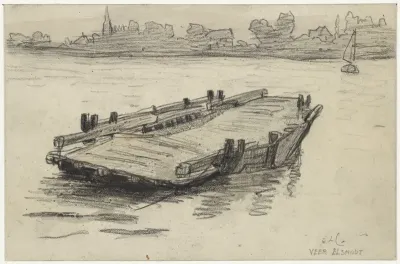 Veerboot te Elshout