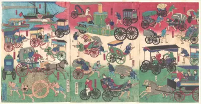 Vehicles on the Streets of Tokyo
