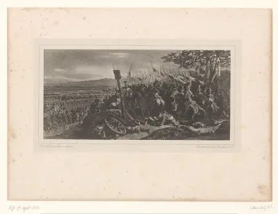 Veldslag met cavalerietroepen
