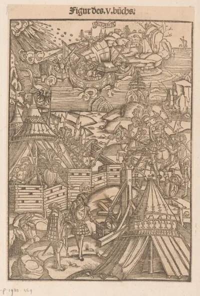 Veldslag van Julius Caesar tegen Galliërs