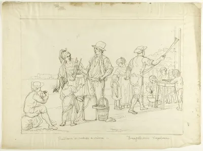 Vendors of Gelati and Caramelle