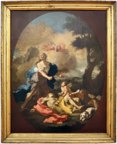 venere e adone morente