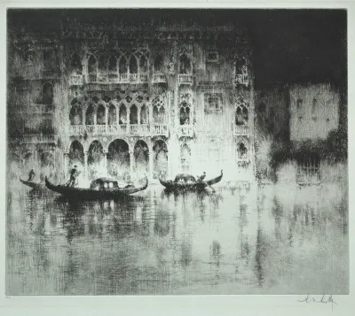 Venetian Set:  No. 1, Palazzo Ca d'Oro, Venice