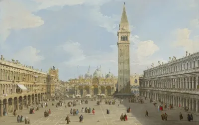 Venice: Piazza San Marco looking East towards the Basilica