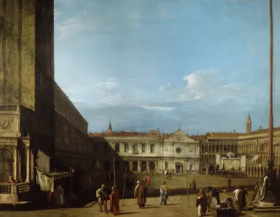Venice: Piazza San Marco towards San Geminiano