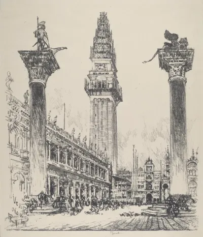 Venice, Rebuilding the Campanile