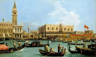 Venice: The Bacino di San Marco on Ascension Day