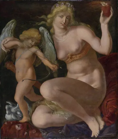 Venus and Cupid