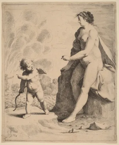 Venus and Cupid