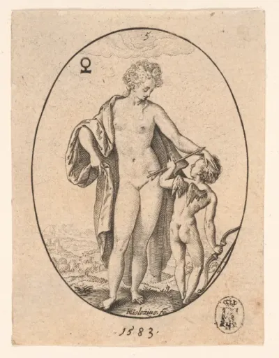Venus and Cupid