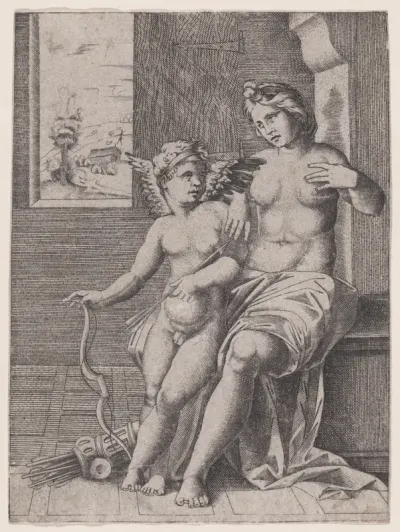 Venus and Eros