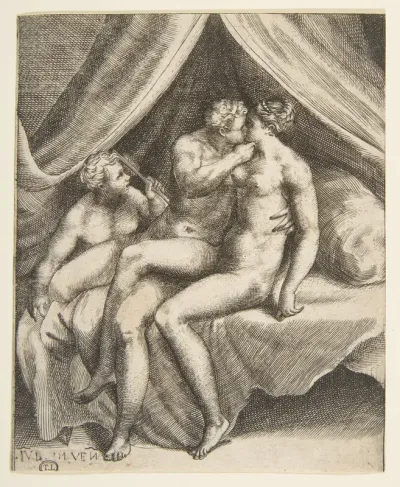 Venus and Mars, from "The Loves of the Gods"
