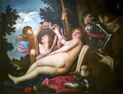 Venus and Mars with two Putti