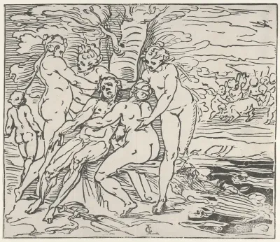 Venus and the Nymphs Lamenting the Death of Adonis
