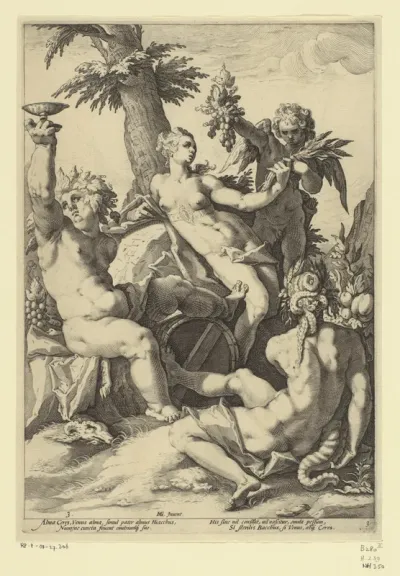 Venus, Bacchus en Ceres (Sine Cerere et Baccho friget Venus)