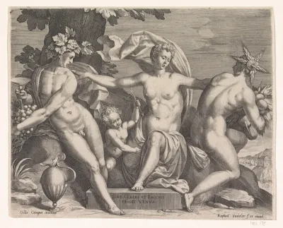 Venus, Bacchus en Ceres