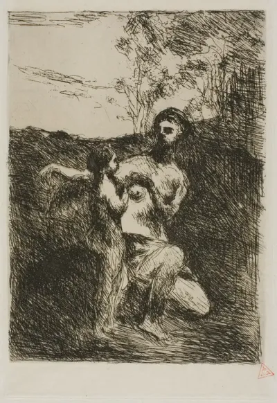 Venus Clipping Cupid's Wings, first plate